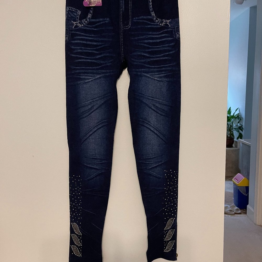 Korea Jeans stretch pants Pants (Elastic Band)